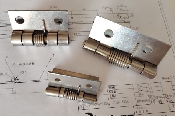 Spring Latch Hinge